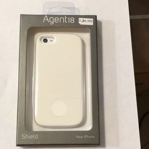 Agent 18 Shield Case for iPhone 5 - white